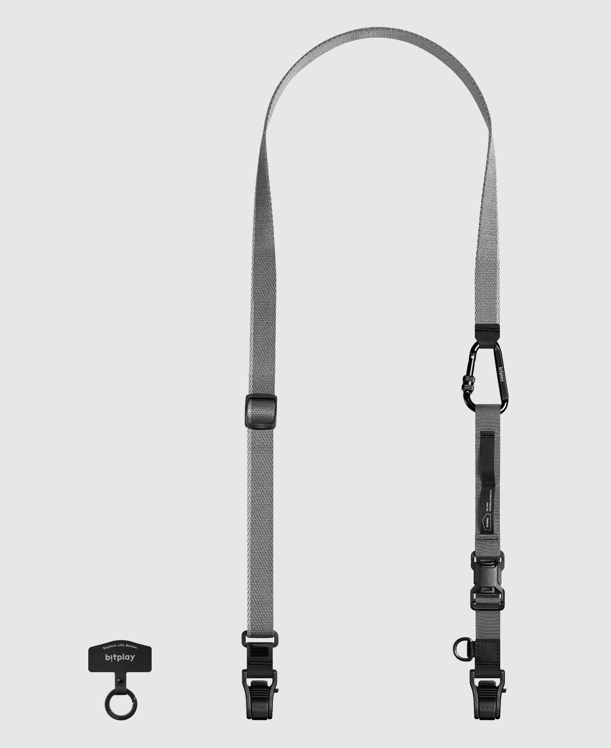 3-in-1 Multi-Use Strap- Moss Grey