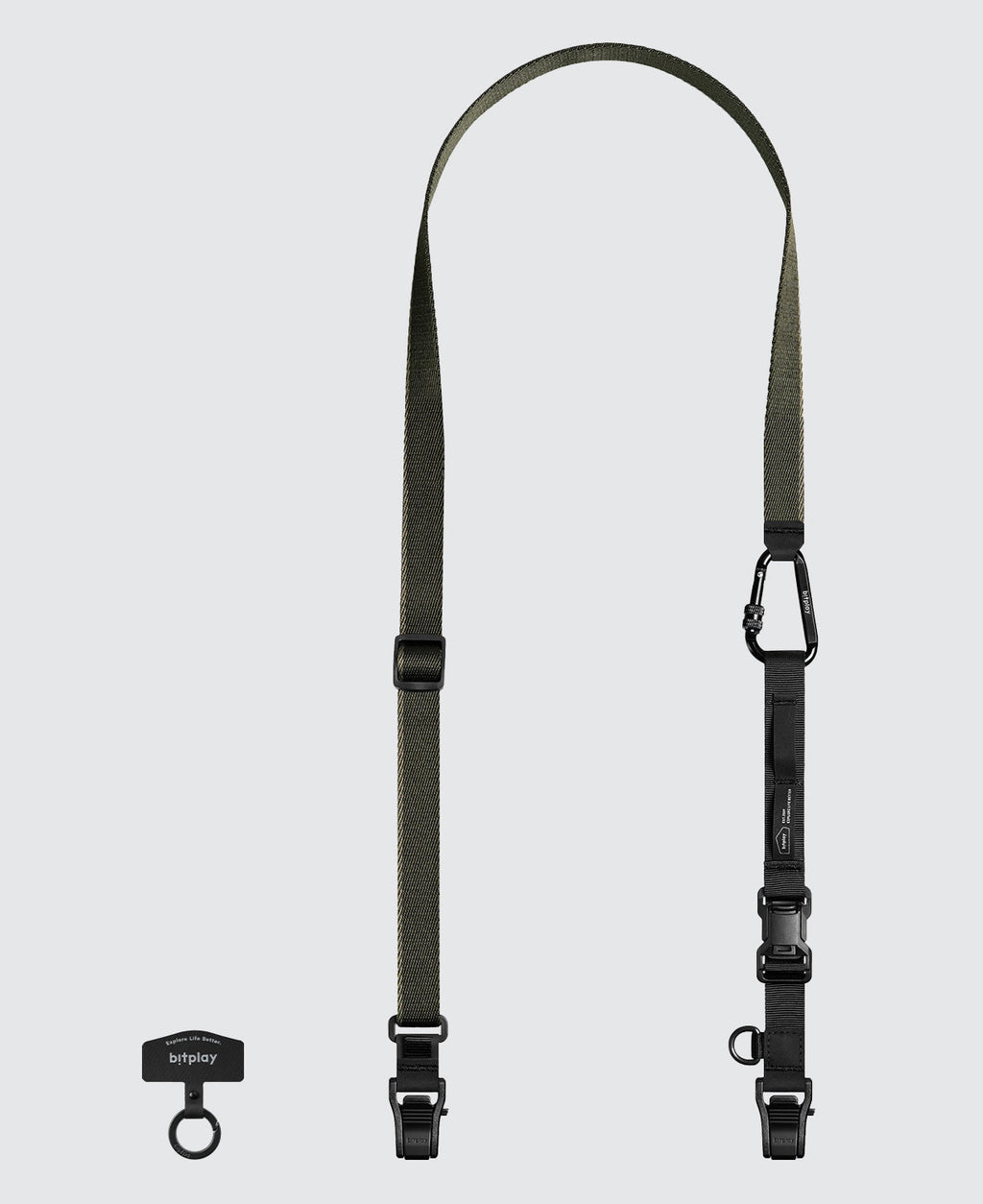 3-in-1 Multi-Use Strap- Stone Grey