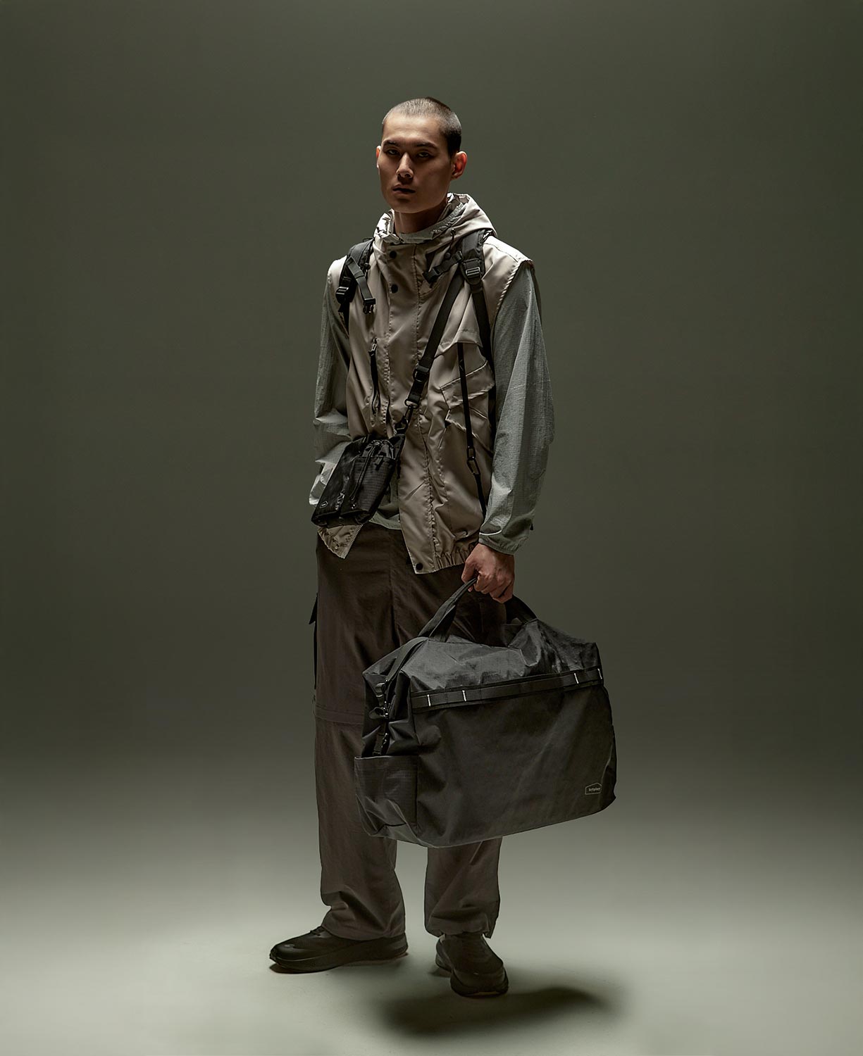 45L Travel Duffel Bag Black Series