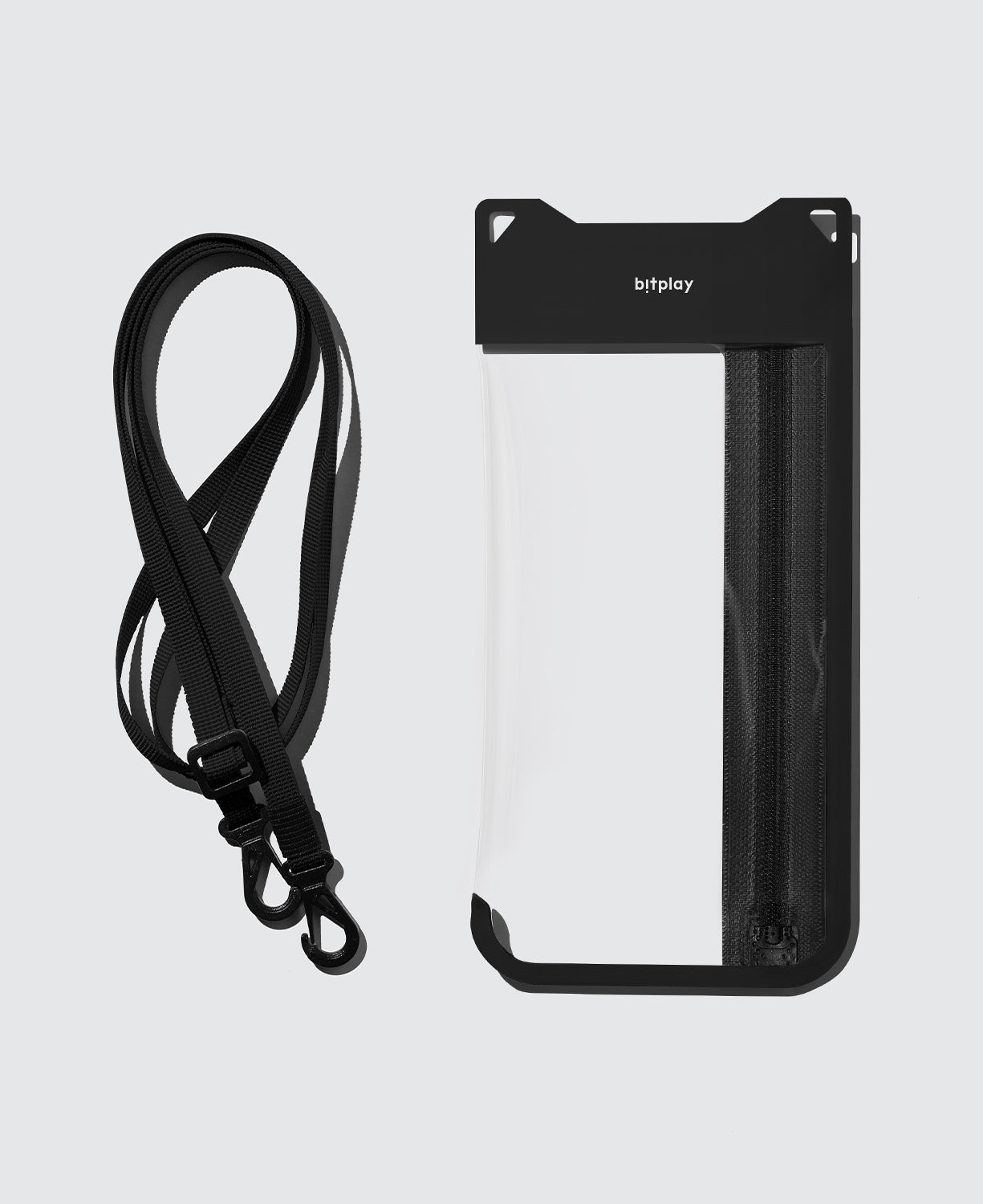 AquaSeal Phone Pouch- Cement Grey