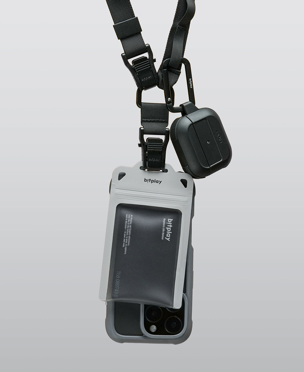 AquaSeal Badge Holder - Grey