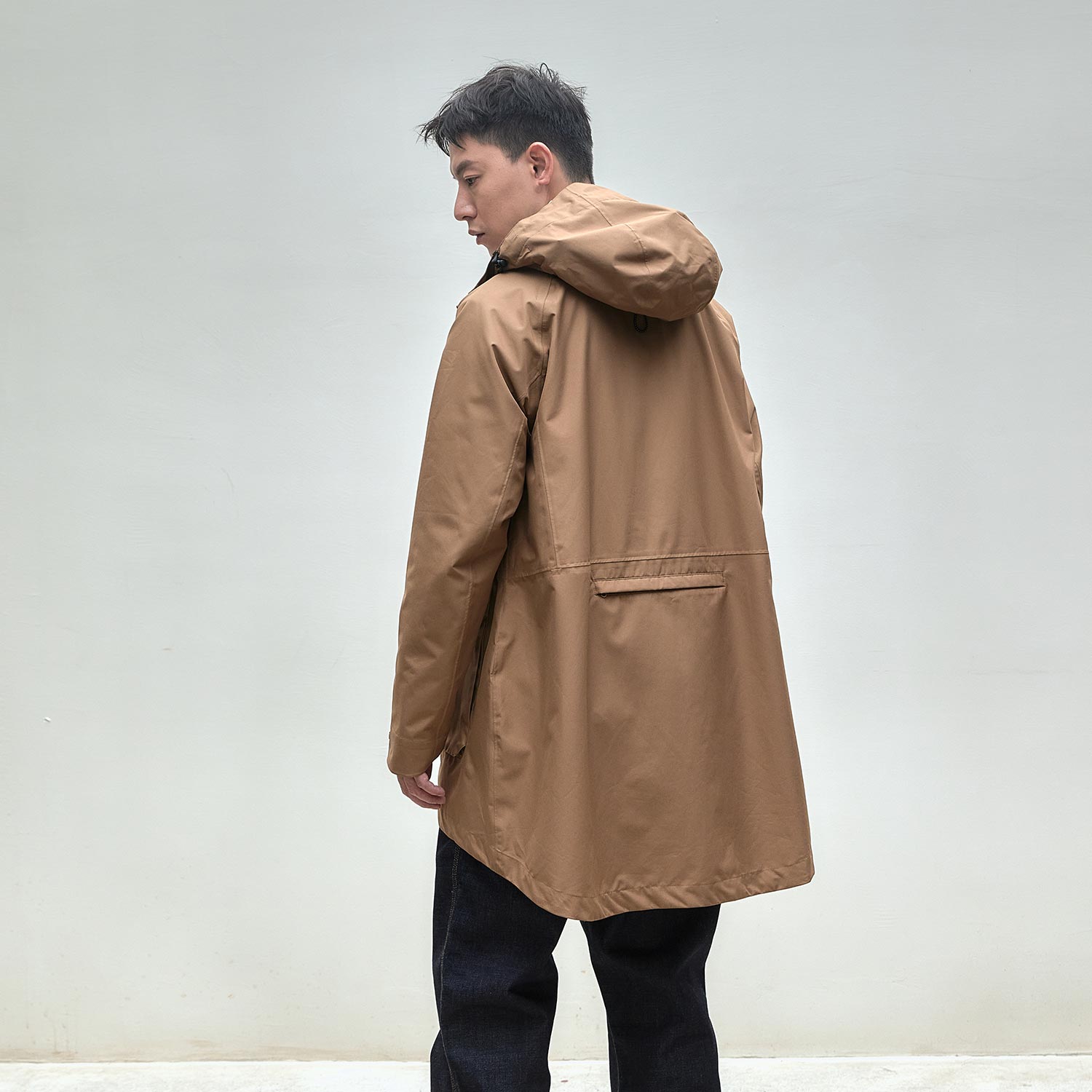 All-Weather Wander Coat -Black