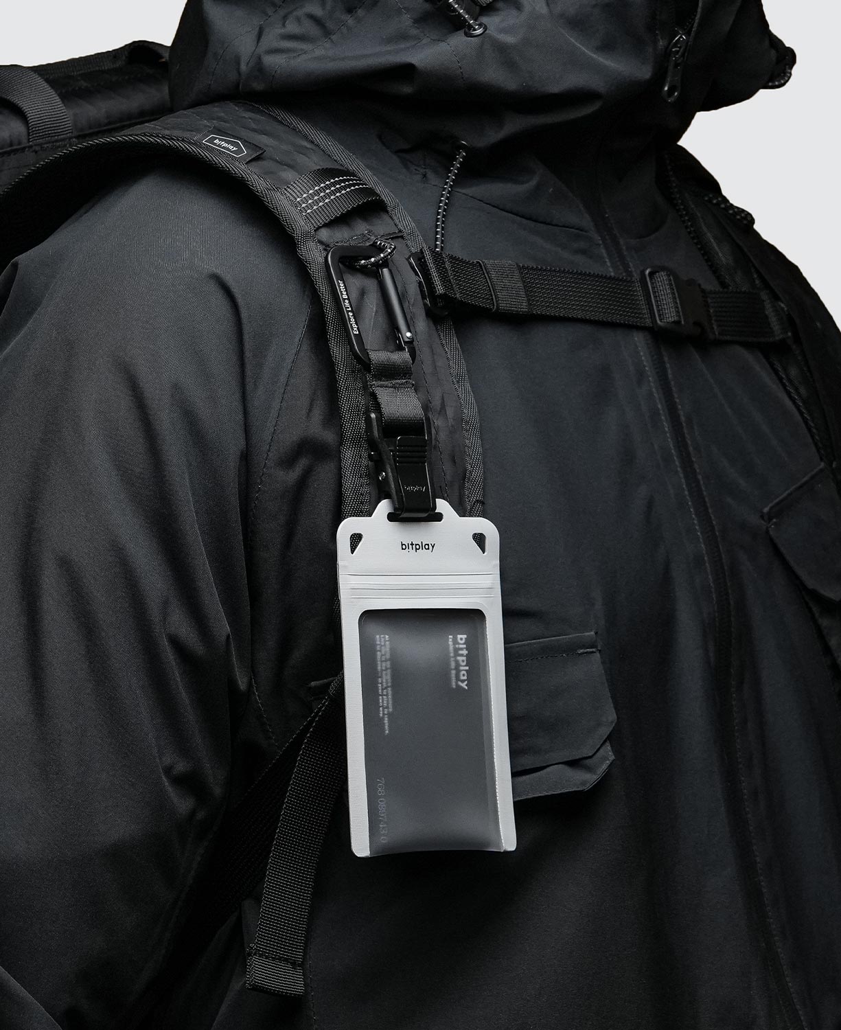 AquaSeal Badge Holder - Grey