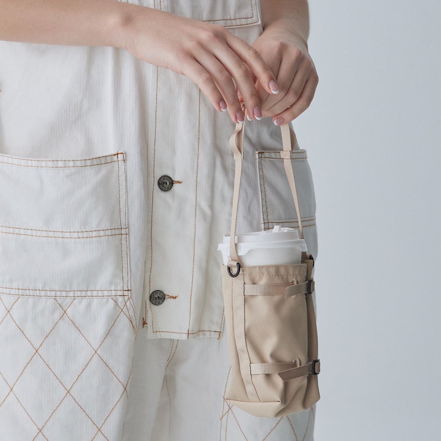 2-Way Bottle Carrier -Sand