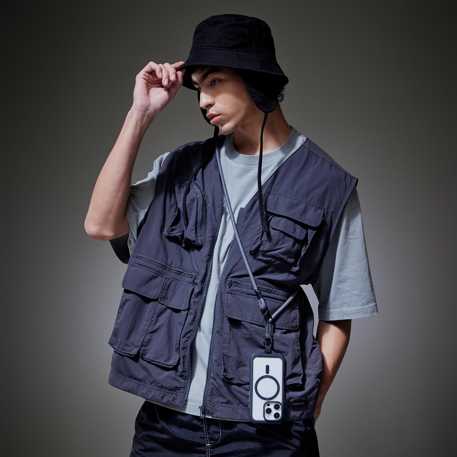 8mm Lite Strap V2 -Grey